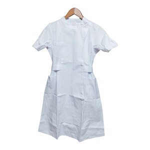 ソワンクレエ 看護衣 ナース服 半袖 ワンピース 2332-1 S ホワイト