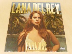 未開封 ラナ・デル・レイ Paradise EP 12インチ アナログレコード Lana Del Rey Rick Rubin Ride Blue Velvet Interscope Records 