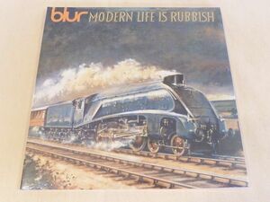 未開封 ブラー Modern Life Is Rubbish 見開きジャケ仕様180g重量盤2枚組LP Blur 2nd For Tomorrow Damon Albarn デーモン・アルバーン