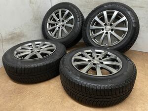 送料無料！美品！Team スパルコ 16インチ 7J +37 PCD112 ミシュラン 215/60R16 VW フォルクスワーゲン ティグアン 5N アウディ Q3 8V 4本