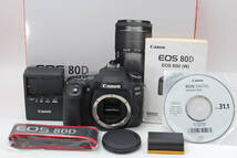 E0293★美品 Canon キヤノン EOS 80D ボディ_画像1