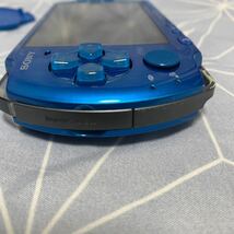 美品 動作 SONY ソニー PSP3000 PSP本体 PSP-3000 ブルー h2w24 ハードケース付き_画像10