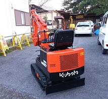 kubota クボタ★ KH007 ★ユンボ★★ミニショベル. 時間671. 100km送料無料_画像5