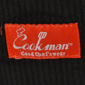 〇422248 Cookman クックマン ○コーデュロイ ショートパンツ シェフパンツ サイズM メンズ ブラックの画像4