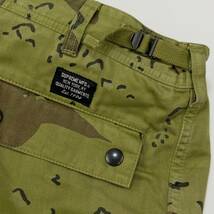 極美品 Supreme シュプリーム 21SS Overdyed Camo Cargo Short オーバーダイ カモカーゴショーツ 32 SSM2638 迷彩 カモフラ ショートパンツ_画像8