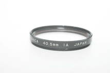 古い　　ヤシカ　フイルター　1A　40.5ｍｍ　ネジ込み式　中古実用ジャンク扱い品 _画像2