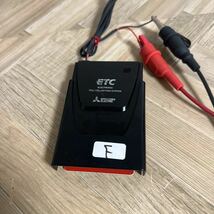 ETC 三菱 EP 9U512V X792T10881普通車から外しました中古品です アンテナ一体型　普通車セットアップ)_画像7