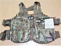 リトルプレゼンツ ストラップベスト ネオ V-23 マルチカモ／フリーサイズ（未使用品） _画像1