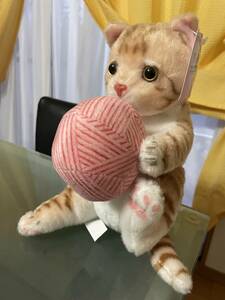 【2711.りあるあにまるず コロコロ子猫 ぬいぐるみ 未使用新品】