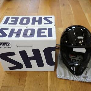 SHOEI EX-ZERO ブラック Ｍサイズ ２３年製 国内正規品 未使用新品 送料無料の画像1