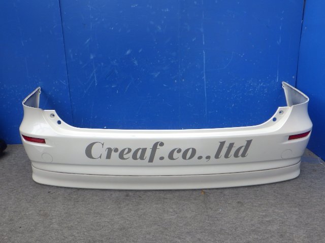 F】 アンダースポイラー付 トヨタ純正 リアバンパー 52159-28240 AHR20W エスティマ HV ハイブリッド 070 ホワイトパール ACR50W GSR50W
