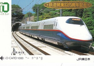 【使用済イオカード】鉄道開業125周年記念　E2系あさま