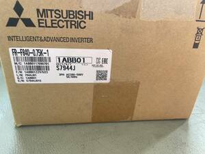 【新品】FR-F840-0.75K-1　三菱電機　ファン・ポンプ用インバータ FREQROL-F800シリーズ 三相400V