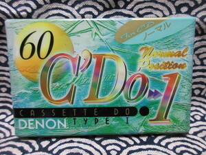 カセットテープ　DENON　　C’Do→１　６０分