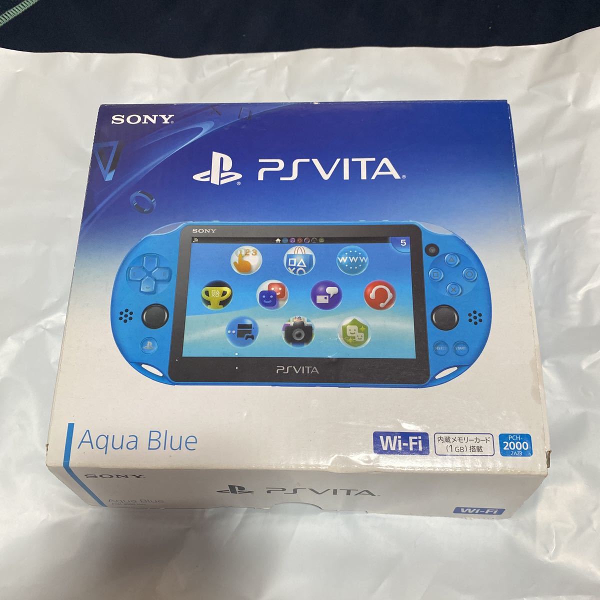 年最新Yahoo!オークション  ps vita アクアブルーの中古品・新品