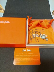 Folli Follie Folli Follie silver necklace approximately 40cm secondhand goods 