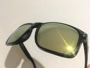 交換用レンズ 24K ゴールド 偏光 OAKLEY HOLBROOK GOLD オークリー ホルブルック メガネ拭き付