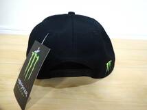 ☆ 新品未使用　MONSTER ENERGY　＆　NEW ERA　キャップ　黒 ☆ モンスターエナジー　ニューエラ_画像3