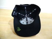 ☆ 新品未使用　MONSTER ENERGY　＆　NEW ERA　キャップ　黒 ☆ モンスターエナジー　ニューエラ_画像4