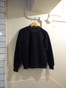 *Scye wool knitted sweat navy size 38