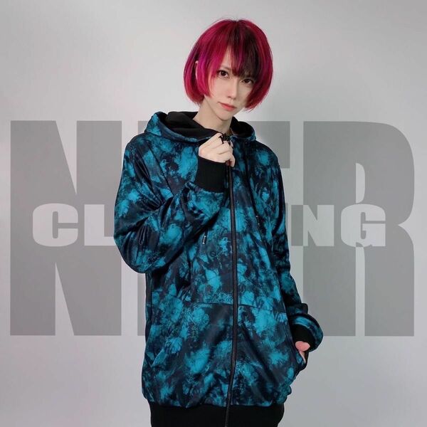 【NieR clothing】BLUE DOGMA ZIP OUTER