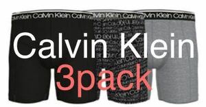 Calvin Klein Underwear 3pack US Mサイズ カルバンクライン アンダーウェア ボクサーパンツ 3パック