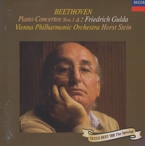 ベートーヴェン:ピアノ協奏曲第1,2番 / フリードリヒ・グルダ(p) / シュタイン＆ウィーン・フィル / 1970年-71年録音 / DECCA / UCCD-7095_画像1