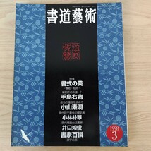 B2310007 書道藝術1998年3月号 創刊100号記念号 書式の美 懐紙短冊 手島右卿 小山素洞 現代詩文書作 小林朴翠 井口如俊 書家百撰漢字の部_画像1