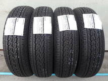 未使用　ブリヂストン　K370　145/80R12　LT　80/78N　6PR相当　4本セット　箱バン　軽トラ　ハイゼット　キャリー　エブリィ　⑪_画像1