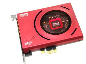 Creative Sound Blaster Z SB1500 内蔵PCI-e ライティング搭載 正常動作品 付属品なし 中古品