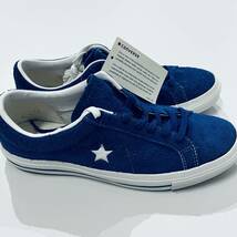 ★ 送料込み 未使用 CONVERSE ONE STAR コンバース OS ワンスター 29cm US10.5 スエード スウェー ブルー 青 ★_画像3