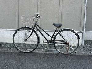 日本製 中古 自転車 27インチ 3段変速 LEDオートライト まだまだ使用出来ます!愛知県豊橋市から/検索)通勤通学 ママチャリ 新社会人 大学生