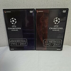 サッカーDVD UEFAチャンピオンズリーグ名勝負集/THE FINAL 2枚セット※バラ売り不可※