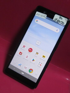 ジャンク docomo　sony　Xperia Ace SO-02L os:10　黒　初期化済み　30-5810