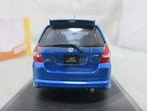 【新品　アウトレット品】エブロ 1/43★HONDA　MUGEN　FIT　無限　フィット　ブルー★_画像7