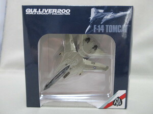 【破損有】GULLIVER200 ガリバー 1/200★F-14A TOMCAT U.S.NAVY VF-41 Black Aces ブラックエイセス AJ100 1978 トムキャット 22058★