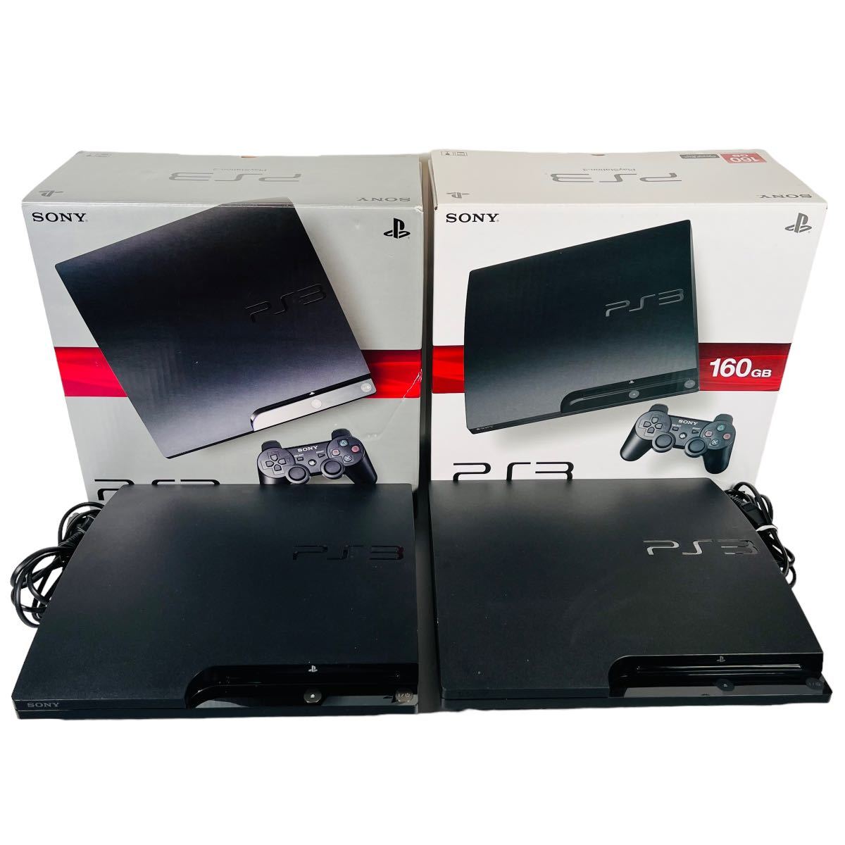 1円スタート プレイステーション3 PS3本体 薄型 CECH-3000 SONY 7台