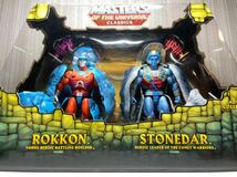 【限定】MASTERS OF THE UNIVERSE CLASSICS - ROKKON & STONEDAR / 検 MOTU ヒーマン マスターズ・オブ・ザ・ユニバース DC マーベル_画像1