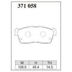 DIXCEL ディクセル ブレーキパッド ES エクストラスピード フロント用 アルトワークス HA36S H27.12～ ターボの画像2