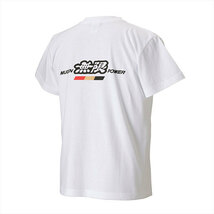 MUGEN 無限パワー Tシャツ ホワイト Lサイズ_画像2