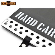 HARD CARGO ハードカーゴ マッドフラップ シルバーアルマイト×グレーロゴ 2枚/セット アトレーS700系 北海道・沖縄・離島は要確認_画像1