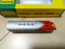 MINITRIX　ミニトリックス　Nゲージ　旧西ドイツ製　アメリカ型ディーゼル機関車　SANTAFE　動力車　中古_画像5