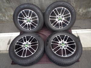 BBS RE-L2 ブラックダイヤカット（BKD) RE5022 FORGED 6J 15インチ PCD100 ５穴 +40 鍛造 ブリヂストン ブリザック VRX2 195 65 15