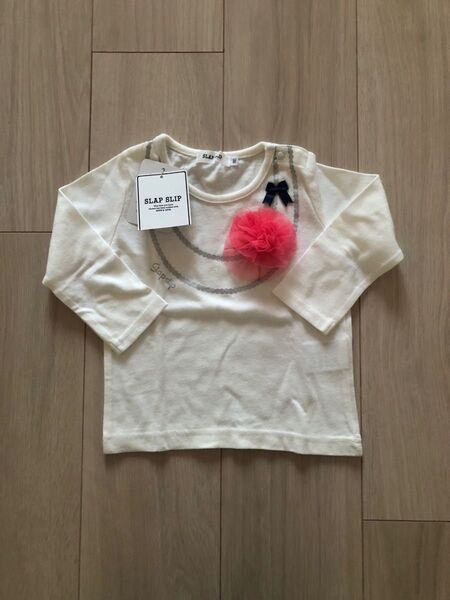 【未使用タグ付き】SLAP SLIP 長袖 Tシャツ カットソー 80