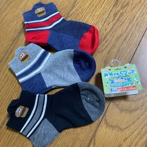 新品 ショートソックス つまさき補強　くるぶし 靴下 キッズ　男の子