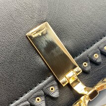 フェラガモ 22C3478 長財布＜財布＞ Salvatore Ferragamo サルバトーレフェラガモ ブラック レザー ガンチーニ ブランド 二つ折り財布_画像8