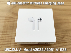 ★Apple★AirPods with Wireless Charging Case★MRXJ2J/A★A2032★A2031★A1938★第2世代★訳あり★国内正規品★アップル★