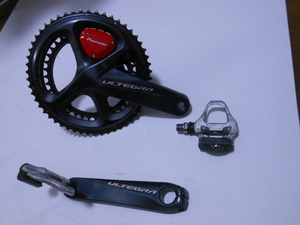 R２３．１０UP-No２６０ ULTEGRA １１S ５３～３９ MW pioneer 中古品です・ULTEGRA １６５クランク FC-R8000