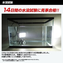 タイヤ灯 トラック LED 24v 12v 兼用 路肩灯 耐食 ステンレス SUS316製 バックライト 車 爆光 車幅灯 作業灯 船舶 デッキライト ボート_画像9