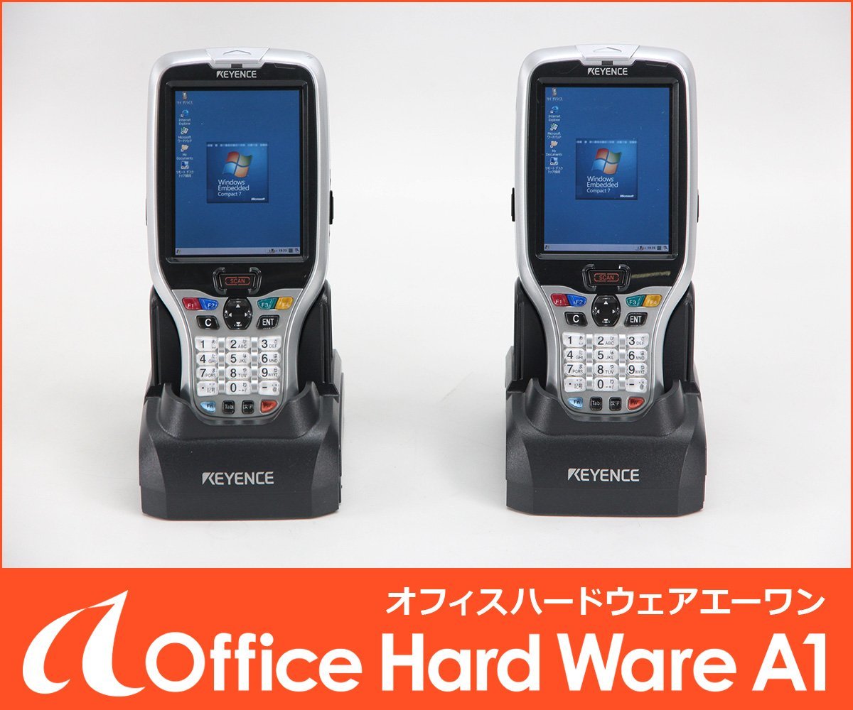 KEYENCE BT-W100 5台セット バーコードリーダー ハンディターミナル